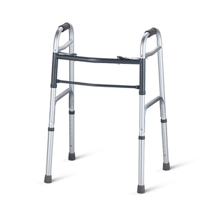 Good <b>Steps</b> Aluminum Alloy Walker With Wheels For Elderly And Pregnant Women Lightweight <b>Foldable</b> Design - Product Image 2