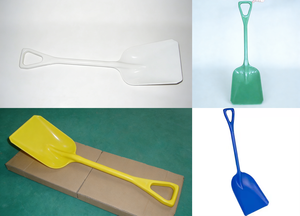 Pala de Jardín al por Mayor, Pala de Plástico Colorida de Alta Calidad con Cabeza Cuadrada, Ligera, para Empujar la Nieve en el Césped del Hogar - Product Image 4