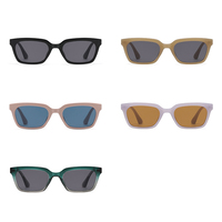 Nouvelles lunettes de soleil tendance pour femmes, modèle 6503, verres dégradés UV400 en PC, élégantes, noir, marron, gris, rose, blanc, vert, haute qualité