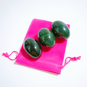 Produits de massage vaginal pour femmes, œufs de jade néphrite, œufs de yoni pour exercices vaginaux - Product Image 4