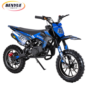 <span class=keywords><strong>Moto</strong></span> tout-terrain 49cc 2 temps à essence, bleu et noir, pour enfants et jeunes, idéale pour la course en extérieur - Vente chaude - Product Image 1
