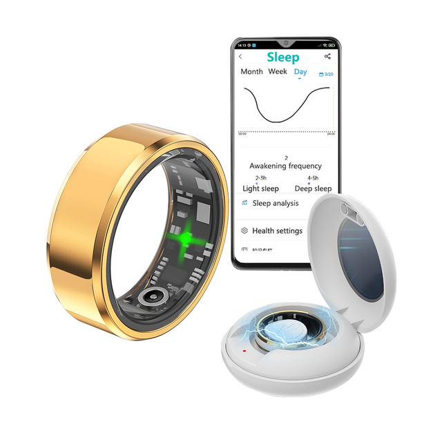Smart Finger Ring Intelligent Multifunctional Waterproof Wear BT Connect Technology Android Phone Fashion Smart Rings