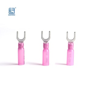 Gaopeng HSV uốn thiết bị đầu cuối không thấm nước u-loại thiết bị đầu cuối dây kết nối đồng <span class=keywords><strong>Spade</strong></span> ngã ba cách điện nhiệt thu - Product Image 6