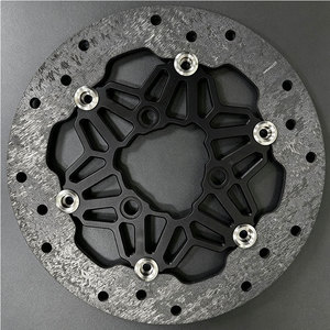 Disque de frein moto en carbone-céramique ultra-léger personnalisé pour la course, compatible Yamaha <span class=keywords><strong>KTM</strong></span> Kawasaki Suzuki Aprilia - Product Image 4
