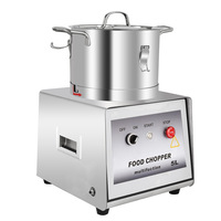220V Professionele 1400 tpm Ui-Aardappel-Knoflook-Vlees Snijder/Molen/Processor Groente Voedsel Elektrische voor Commerciële Catering