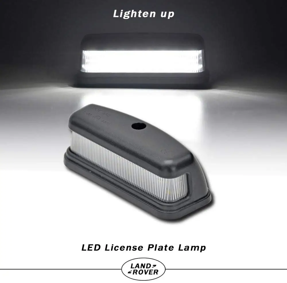 Белая подсветка для номерного знака 3 Вт, сменные светодиодные лампы OEM для Land Rover Defender 90 110 1990-2016