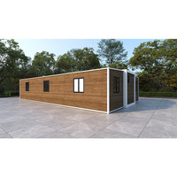 Prix Compétitif Maison Modulaire Préfabriquée Portable de Luxe Moderne en Conteneur Plat de 10, 20 et 40 pieds