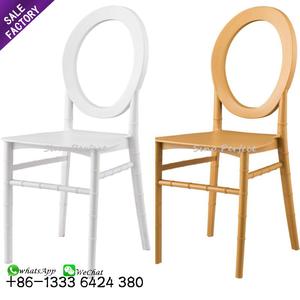 Chaises Chiavari en plastique bon marché pour conférences, événements et mariages en Chine - Product Image 1