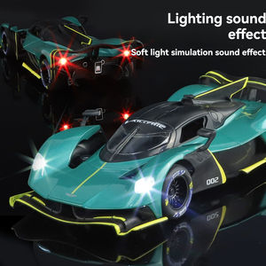 Modèle de voiture 1:24 Valkyrie Martin Modèle de voiture en alliage Simulation de voitures Collection son et lumière Modèle de jouet en métal Véhicule <span class=keywords><strong>ASD</strong></span> - Product Image 4