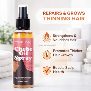 Suero Capilar Orgánico de Marca Privada, Aceite Esencial Vegano de Chebe, Aceite para el Crecimiento del Cabello Chebe, Nutritivo e Hidratante para Cabello Dañado - Product Image 2
