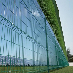 Valla de jardín curvada 3D con alambre de 2m de longitud al mejor precio, poste cuadrado con vista clara, valla soldada 3D con revestimiento de polvo, puertas de enrejado - Product Image 3