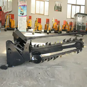 High quality cheap price ditching equipment Agricultural 3 point hitch chain tractor trencher machine
