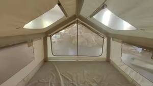 Tente de <span class=keywords><strong>camping</strong></span> gonflable de luxe portable à montage rapide, imperméable, double couche, quatre saisons, en tissu Oxford personnalisé de haute qualité - Product Image 5