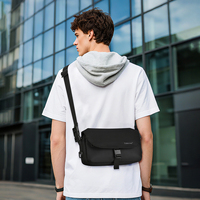 Sac à bandoulière pour homme Tigernu, logo personnalisé, haute qualité, léger, imperméable, en nylon, pour les voyages quotidiens, 3,5 L, toutes saisons