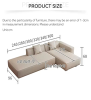 Grand fauteuil inclinable d'angle, canapé-lit, canapé en forme de L, ensemble de canapés, design moderne, meubles de salon, canapé combiné
