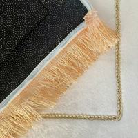 Tapis de prière de luxe personnalisés de qualité supérieure en forme de cœur pour couples, tapis, tapis pour cadeaux de mariage, ensemble de tapis de prière islamiques