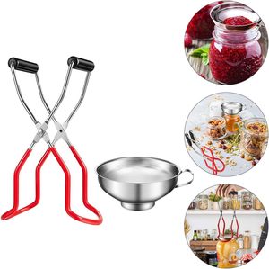Pinza para Frascos de Conservas al por Mayor con Mango Antideslizante, Pinza para Latas Resistente al Calor, Pinza de Vidrio Antideslizante para Cocina - Product Image 1