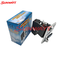 CH-923 SUNWAYT Marque Accepteur de pièces de monnaie programmable et personnalisable, Validateur de pièces électronique, Construction en métal et plastique, Anglais