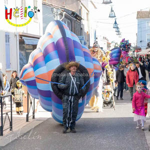 Disfraz Inflable de Caracol de Colores, Modelo de Concha de Caracol Inflable, Disfraz para Caminar, Carnaval, Desfile, Personaje Divertido - Product Image 6