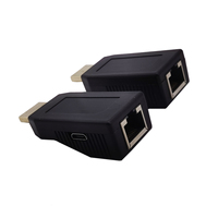 Extensor de HDMI de 60M, Cable Cat5e/Cat6 RJ45 con alimentación micro usb, el mejor precio, más nuevo de 2022