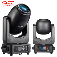 Projecteur LED mobile 3-en-1 RGBW BSW 300W, faisceau et wash, IP33, 8500K, contrôle du zoom, DMX512, pour événements extérieurs et mariages