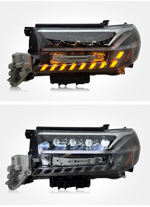 NUELEAD Nouveau Phare 12V 50W à Faisceau Long Poli et Restauré 6000LM 4000K pour Rétrofit/Amélioration 2016-2020 - Product Image 2