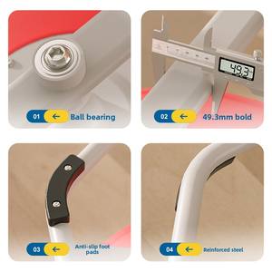 Zintuiglijke speelgoed voor kinderen, achthoekige basis, voor binnen en buiten, plastic en metaal, zintuiglijke schommelstoel, educatief, veilig voor jonge kinderen - Product Image 3