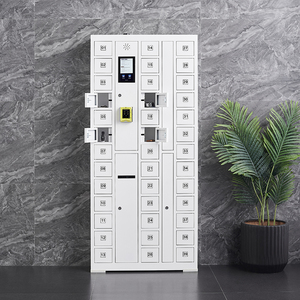30 Bay Thẻ Tín Dụng Chức Năng Thanh Toán Lưu Trữ Kim Loại <span class=keywords><strong>Key</strong></span> Tủ Thông Minh <span class=keywords><strong>Locker</strong></span> - Product Image 4