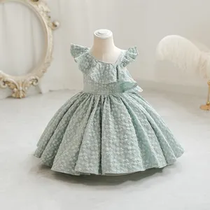 M138 Tenue de fête pour bébé fille, première communion, jolie robe de princesse pour anniversaire pour enfants