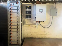 Batería Deye de Alto Voltaje, Baterías Deye Bos-g Pro Lifepo4 de 25kwh, 40kwh, 60kwh, 80kwh, Batería de Fosfato de Hierro y Litio
