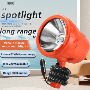 ไฟฉายค้นหาแบบมือถือสำหรับงานทางทะเล (100W, 12V/24V ซีนอน) - Product Image 2