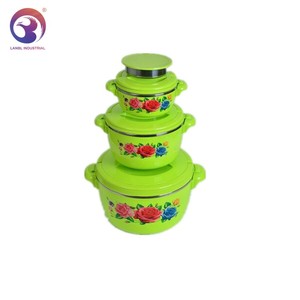Boîte à <span class=keywords><strong>Lunch</strong></span> Portable rond, <span class=keywords><strong>Thermos</strong></span> personnalisé de 4 pièces en acier inoxydable - Product Image 1