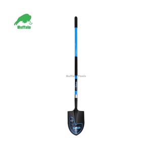 จอบกลมอุตสาหกรรม Buffalo S518CXL พร้อมด้ามจับเหล็กแบบ D-Grip ใบ<span class=keywords><strong>มี</strong></span>ด 8 นิ้ว สำหรับงานหนัก ทำสวน ขุดร่องปลูกต้นไม้ - Product Image 2