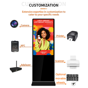 Kiosque interactif intelligent à écran tactile vertical, affichage publicitaire LCD, signalisation numérique sur pied, <span class=keywords><strong>totem</strong></span> d'orientation - Product Image 5