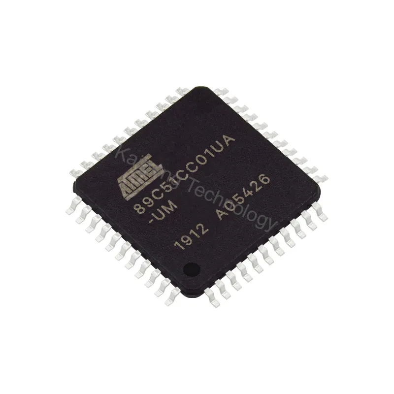 AT89C51CC01UA-RLTUM, 8bit 8051 Mikrocontroller, 40MHz, 32 kB Flash, QFP44 IC Neue original AT89C51CC01UA-RLTUM