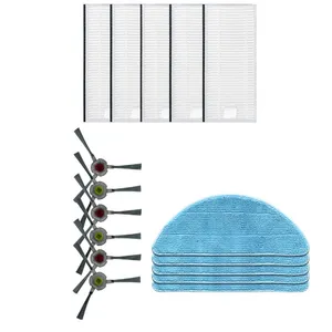 hot sell Filter Side Brush And Mop Cloth Replacement Accessories For Yeedi K600 K700 K680 Robotic Vacuum Cleaner