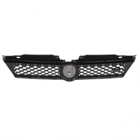 Pour VW JETTA BICENTENARIO GLI 2011-2014 Grille de calandre de carrosserie de voiture en maille noire avec chrome 5C6853653A