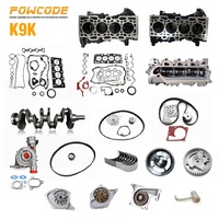 POWCODE K9K724/837 Jeu de coussinets de vilebrequin moteur de bonne qualité 121508910R 7701478636 Coussinets principaux pour RENAULT K9K 1.5