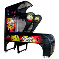 Machine de jeu de basket-ball d'arcade d'intérieur en gros d'usine machine de jeu de tir de basket-ball mobile à pièces