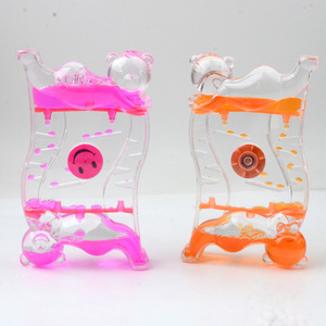 Minuteur à eau Liquid Play Timer, <span class=keywords><strong>sablier</strong></span> à huile, fabriqué en Chine, minuteur aquatique rose - Product Image 5