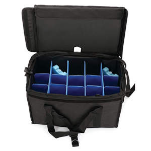 Grand sac isotherme pliable avec fermeture éclair robuste, sac de courses thermique réutilisable pour les courses, les services de <span class=keywords><strong>livraison</strong></span> de nourriture - Product Image 1