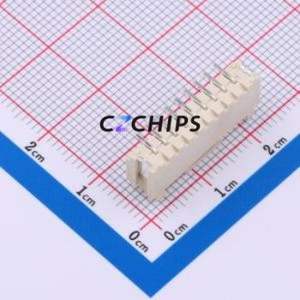 HCZZ0398-9 Wire-to-Board Pin Header SMD,P=2mm Connector ( Pin Structure: 1x9P )( Pitch: 2mm )( Mounting Type: Vertical Mount ) - Product Image 2