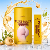 Poudre de racine de maca pure Aeglewell en marque privée, 30 bâtonnets de 6g chacun, pour la vitalité quotidienne, l'énergie et le soutien de la condition physique