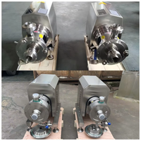 Homogénéisateur en ligne à cisaillement haute vitesse pour émulsion homogène, émulsification du lait et des poudres liquides, avec pompe mélangeuse