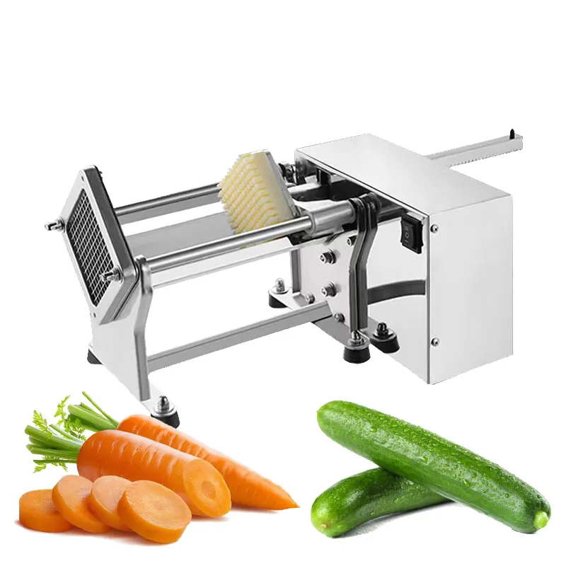 Commerical Automatic Professional Electrical Sweet Potato Wedges Cutter Cutting Machine Electric French Fries Fry Cutter