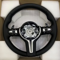Volant en cuir pleine fleur pour BMW M5 M3 X3 X4 X5 F01 F02 F10 F11 F20 F25 F26 F30 F31 F32 F34 F36 E90 E92 - Vente en gros