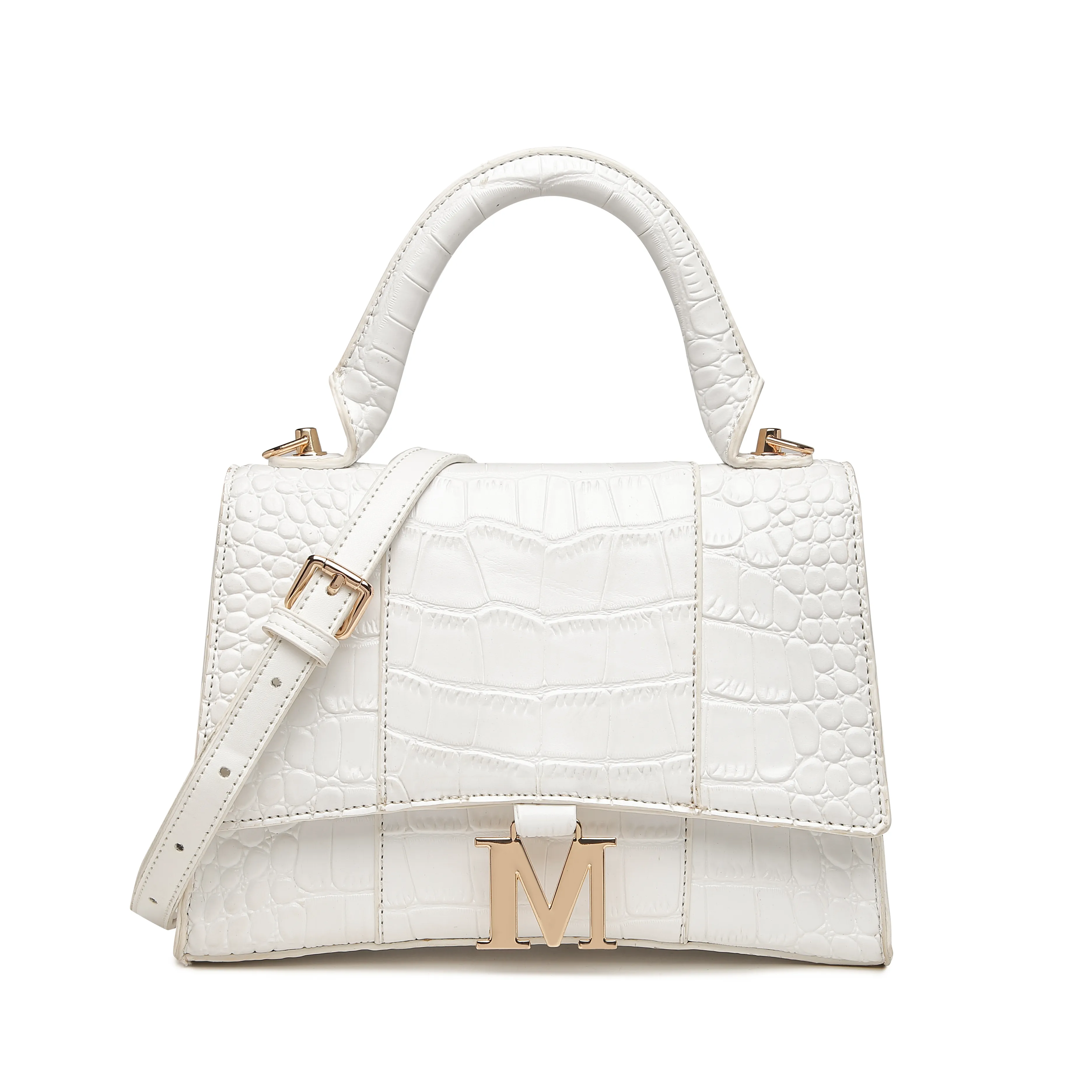 Alta qualidade Mulheres Branded bolsas elegantes Mini Crocodile Cross Body Shoulder Bag Hand Bag