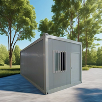 Nouveau design 20ft maison modulaire pliable mobile préfabriqué Z conteneurs pliants maison panneau sandwich en acier matériel utilisation de bureau