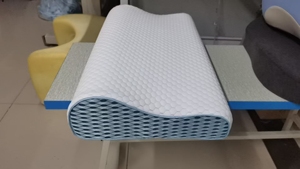 Bantal busa memori ortopedi ergonomis, penopang leher untuk meredakan sakit meningkatkan kualitas tidur untuk perawatan tengkuk - Product Image 5