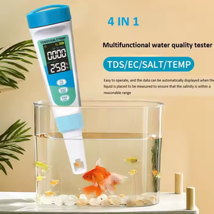 Testeur de <span class=keywords><strong>salinité</strong></span> de l'<span class=keywords><strong>eau</strong></span> multifonctionnel avec écran Big Data, mesureur TDS, <span class=keywords><strong>test</strong></span> de <span class=keywords><strong>salinité</strong></span> pour animaux aquatiques - Product Image 6
